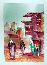 painting by Amal Alwan