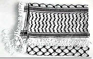 kofiyah Palestinian scarf